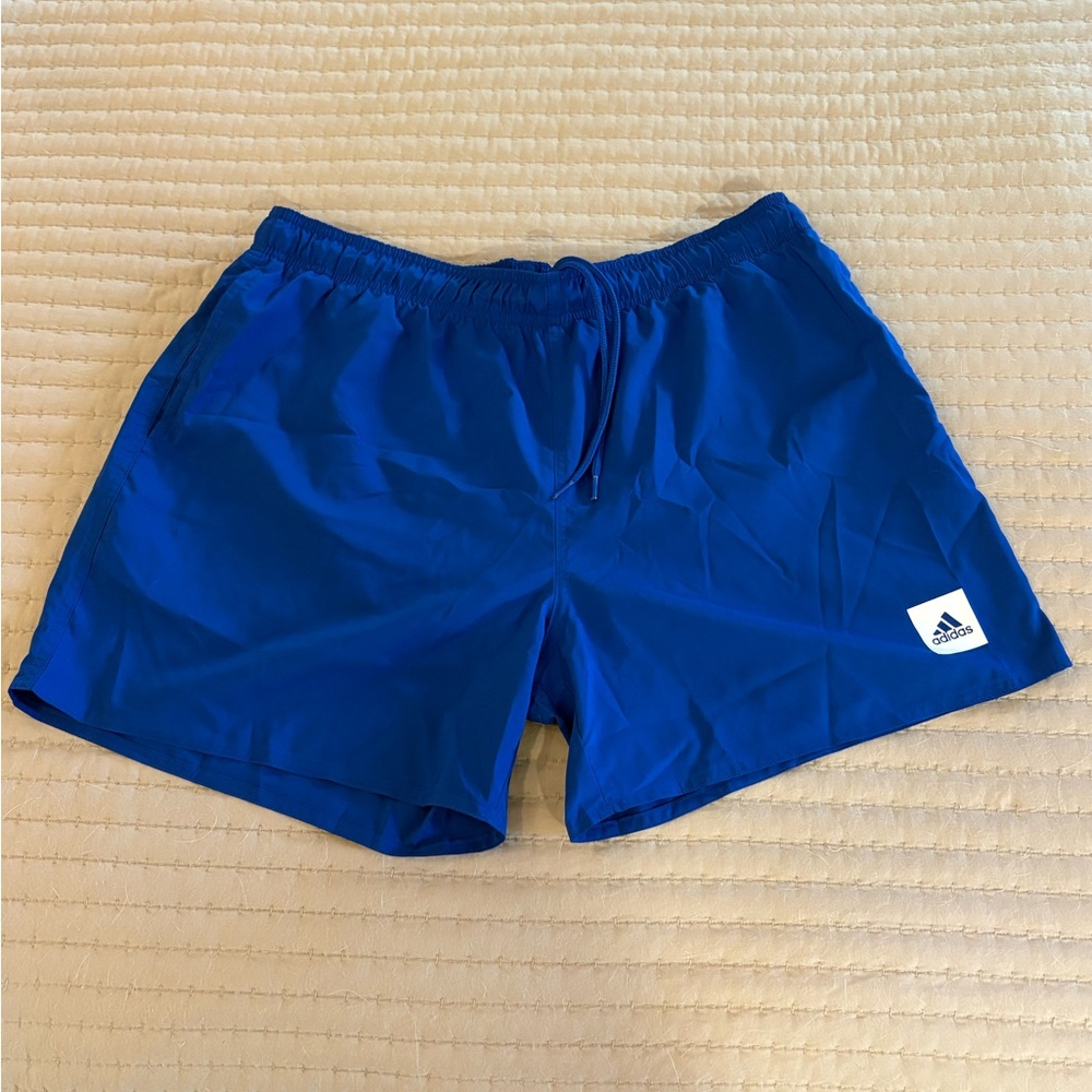 Adidas Royal Blue Swim Trunks